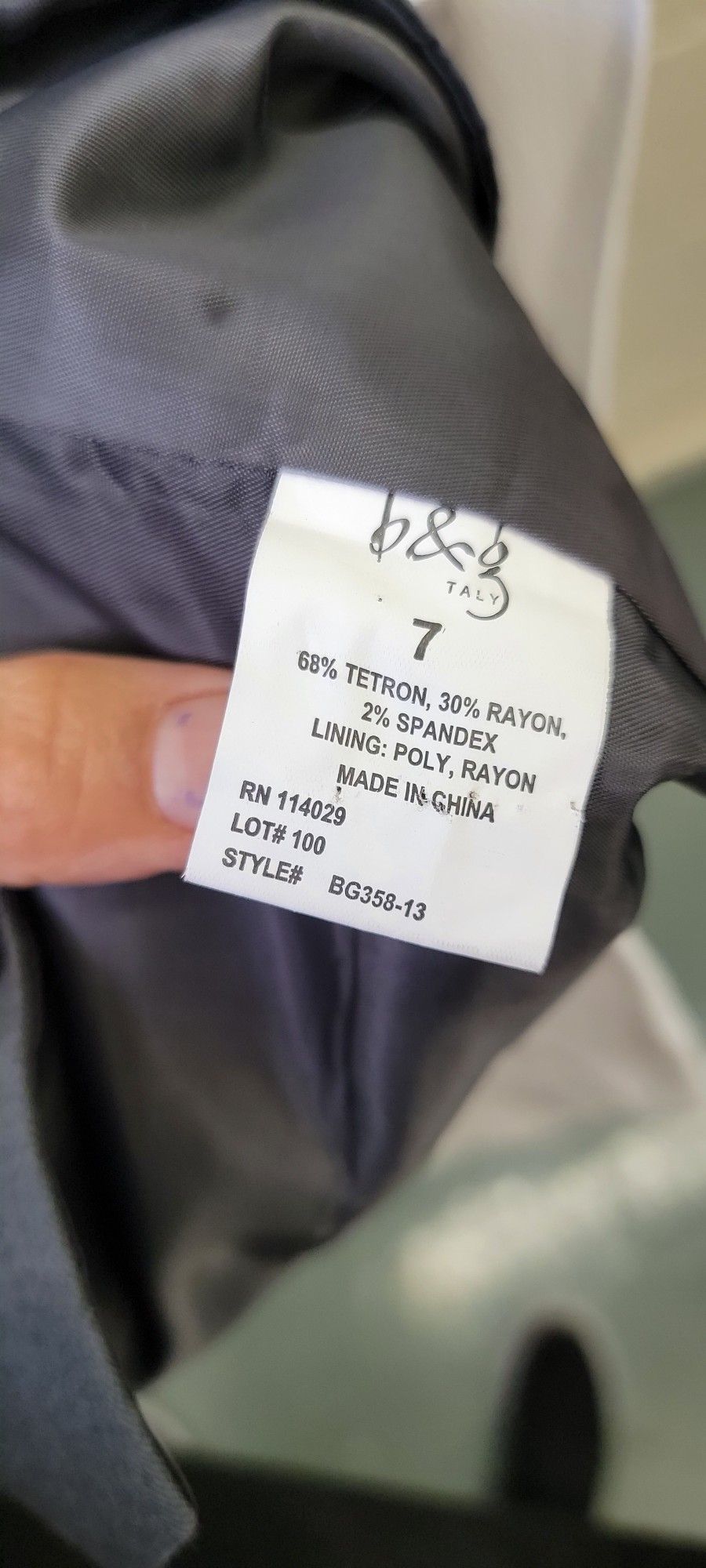 Traje De Niño Size 7