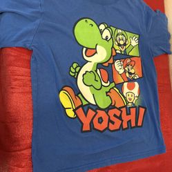 Boys Yoshi Super Mario t-shirt kids size 8 - Simi Valley 
