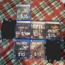 PS5/PS4 Games For Sale. Prices in the picture.  