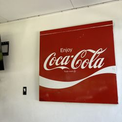 Coca-Cola Sign  - Large Antique 