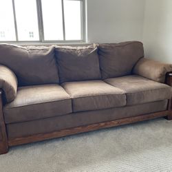 Leather Living Room Set 1 Couch 2 Reclining Chairs