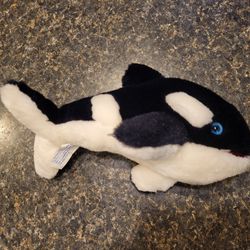 Orca plush toy