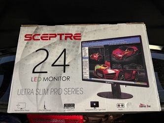 Sceptre 24" LED Monitor Ultra Slim Pro Series