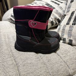 Toddler Girls Snow Boots Size 10c 