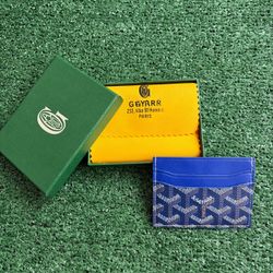 BLUE LUXURY CARDHOLDER