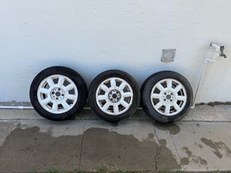 Original  3 YOKOHAMA Wheels for Mini Minor EXCELLENT CONDITION 75\65 R 15" Rim Diameter