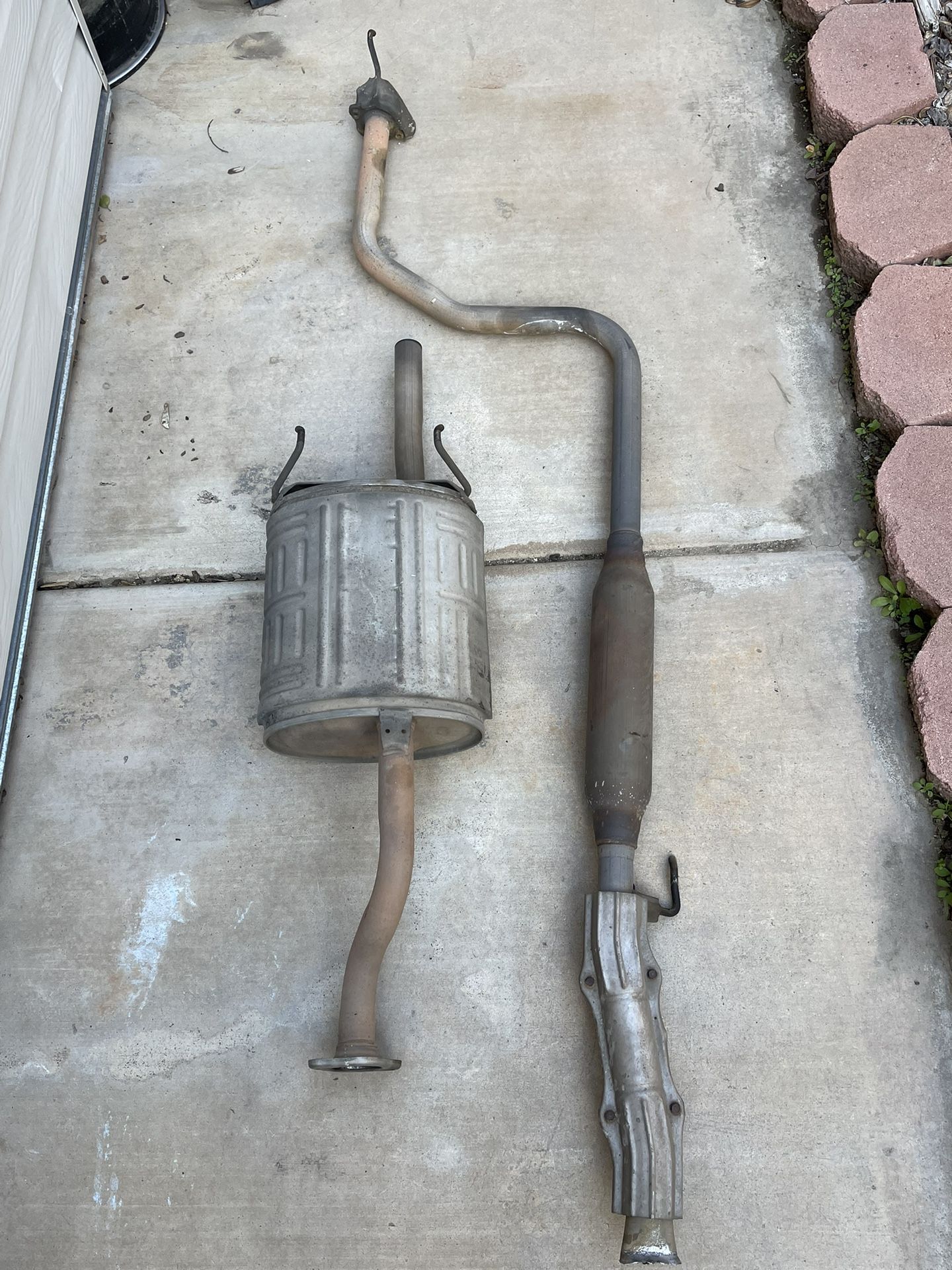 96-00 Civic OEM Exhaust Pipe And Muffler. 
