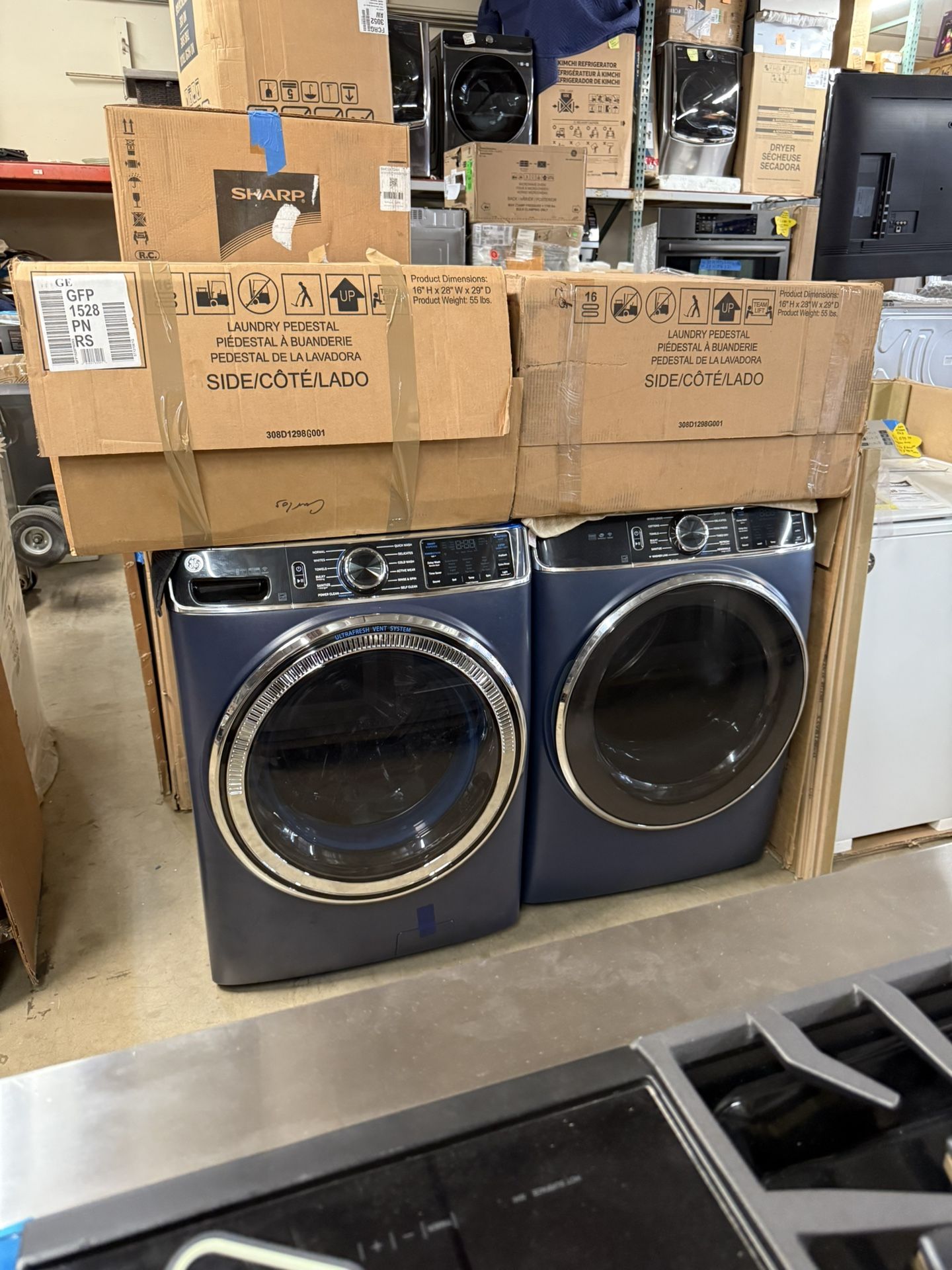 King Side Steam GE Shapire Blue W 28 GAS