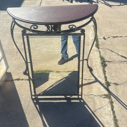 Table And Mirror Set