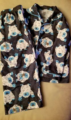 Toddler Boys Sz:3T Yeti Flannel PJs