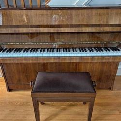 Petrof upright piano | Hand Built In Czech Republic | Just Tuned
