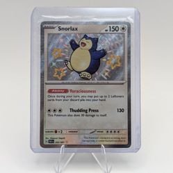 Snorlax Paldean Fates 202/091