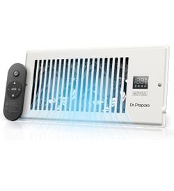 Dr. Prepare Smart Vent Booster Fan with Remote