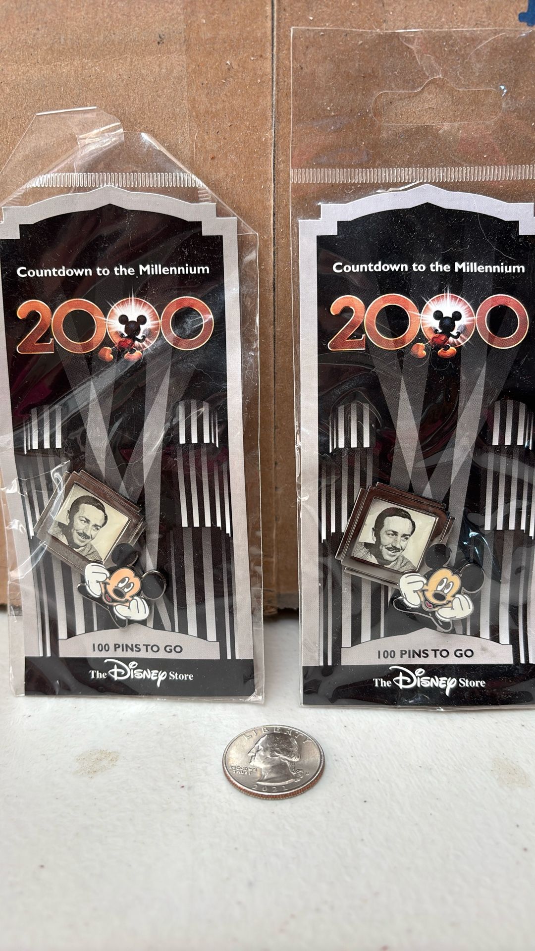 Disneys Countdown to the Millennium Pins