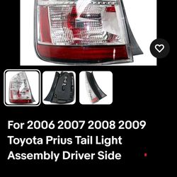 Driver side tail light for 2006-2009 Toyota prius brand new $65
