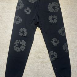 Denim tears sweats black on black