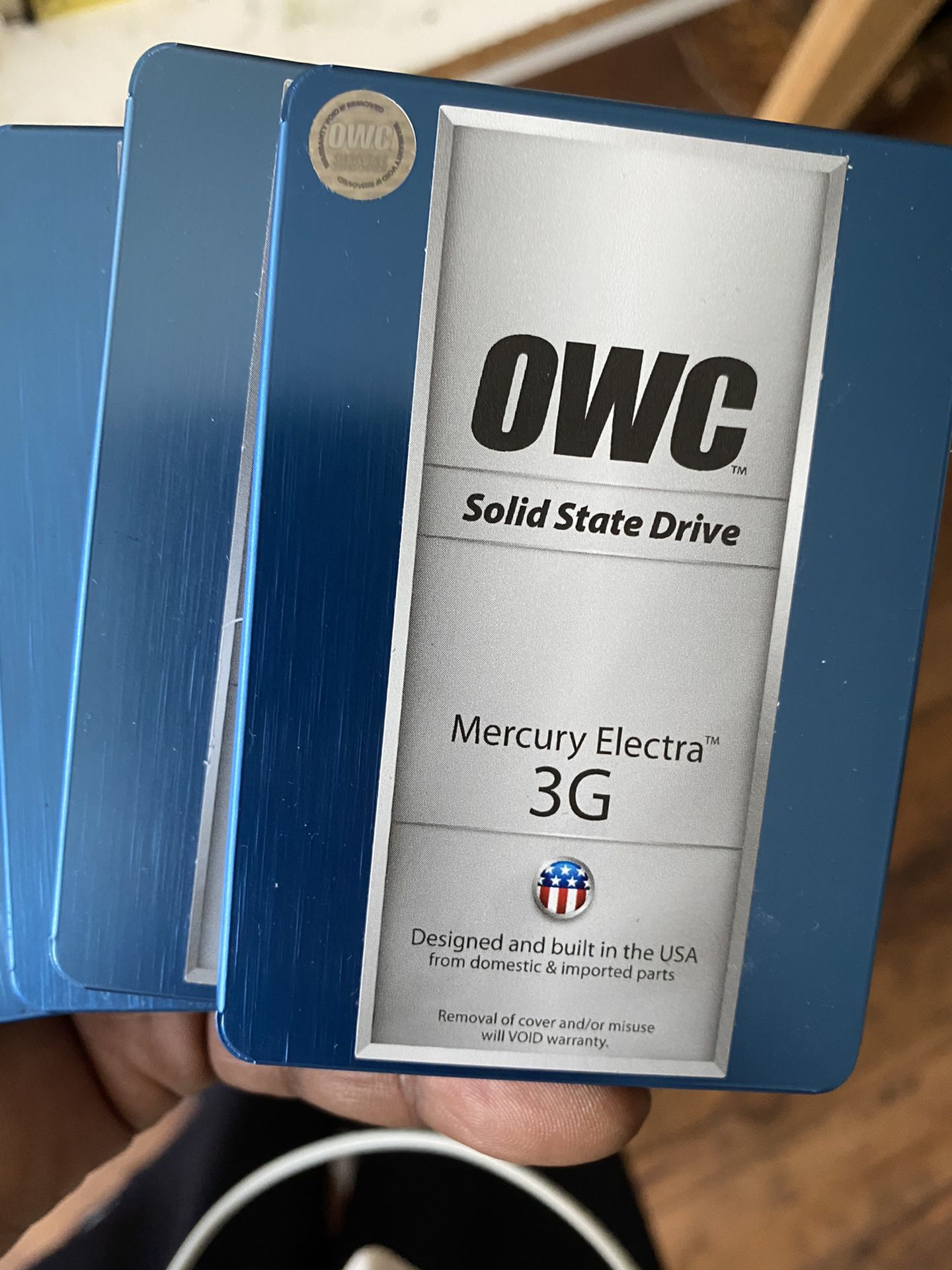 OWC Solid state drive 120 gigs all loaded with Catilina $50