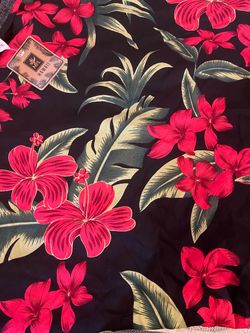 MPL Hawaii Tropical Floral Fabric Sarong