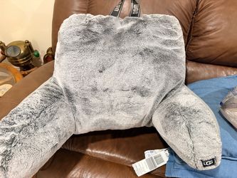 UGG Plush Backrest Pillow with Arms