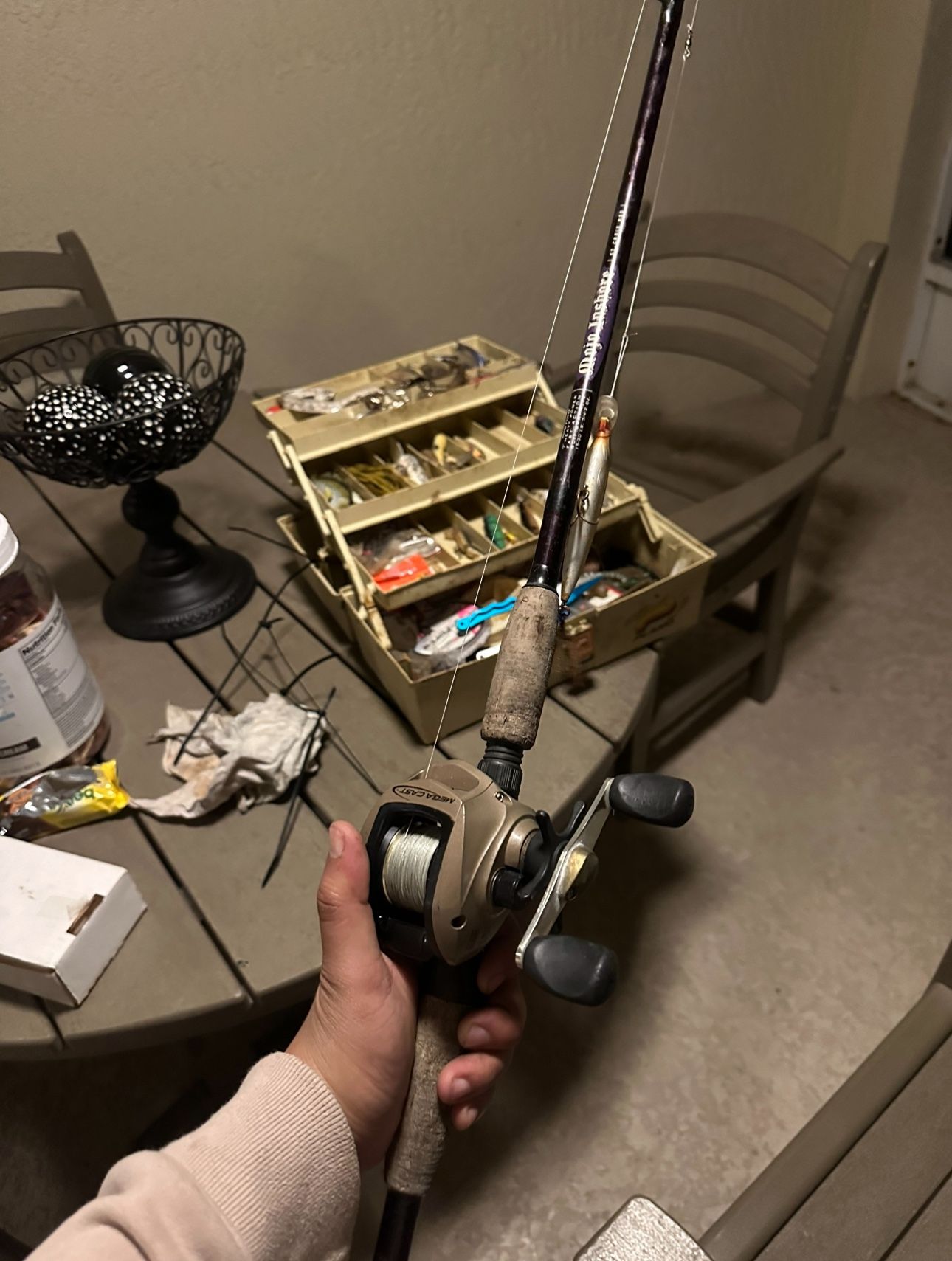 Fishing Rod St Croix With Baitcaster