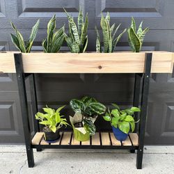 2-Tier Plant Holder / 2 pisos de jardinera de madera