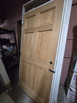 Exterior Wood Door