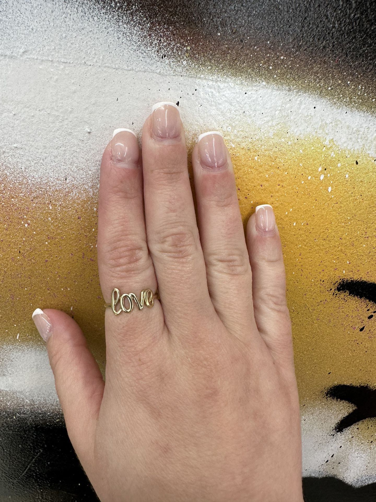 14k LOVE RING