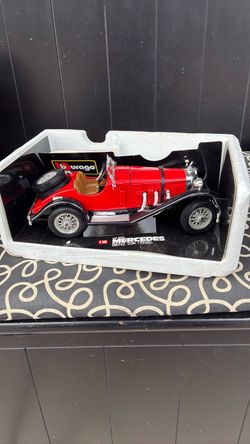 Vintage Aramis Classic Roadster Bburago 1928 Mercedes Benz SSK 1/18 No Cologne