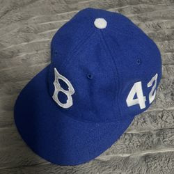 Brooklyn Dodgers Jackie Robinson 2024 Stadium Give Away Baseball Cap