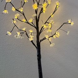 Artificial Tree with Stand Warm White Lights ( Indoor/Outdoor )