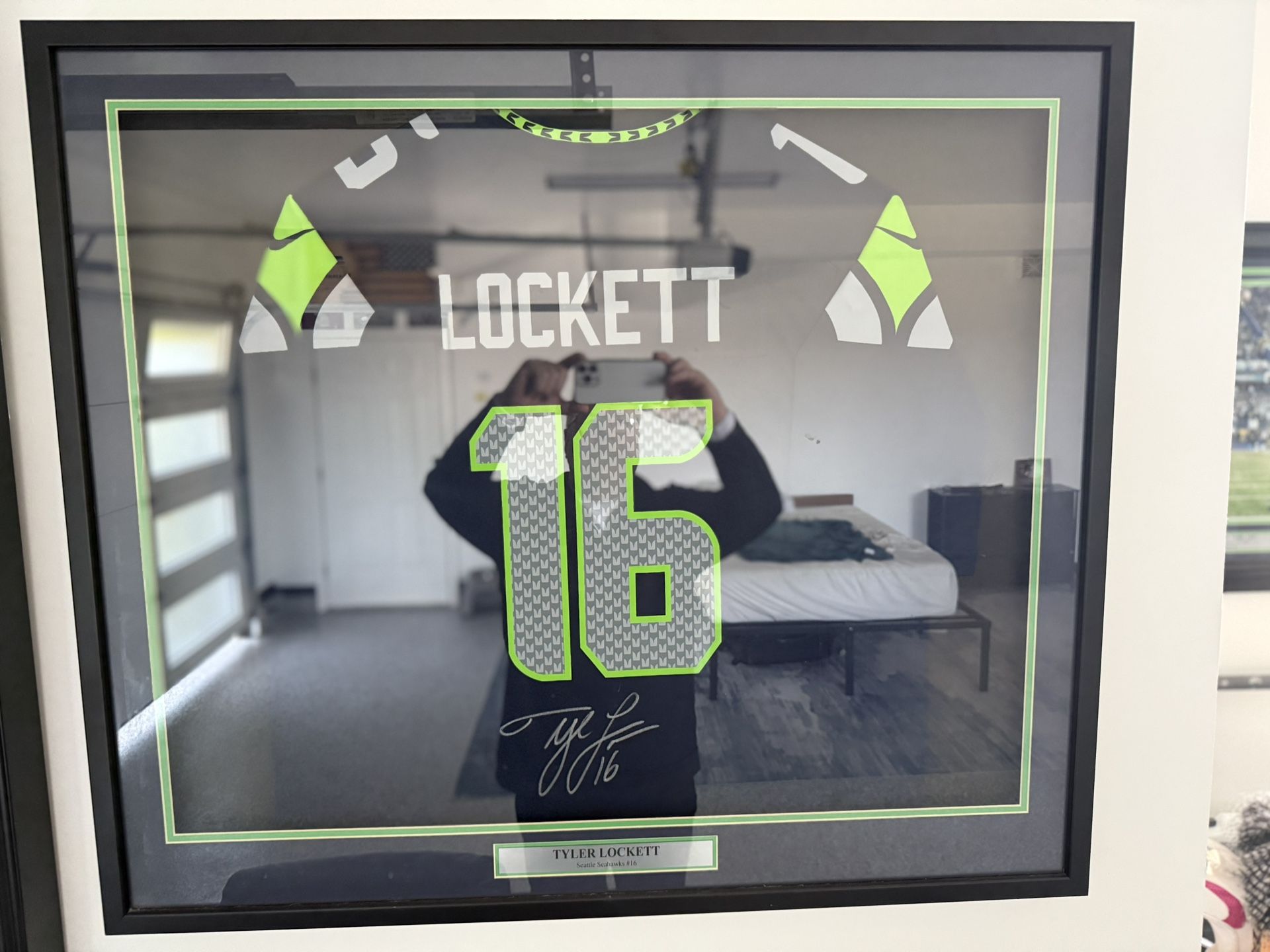 Seahawks - Tyler Lockett Framed Picture