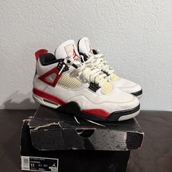 Jordan 4 Red Cement Size 11