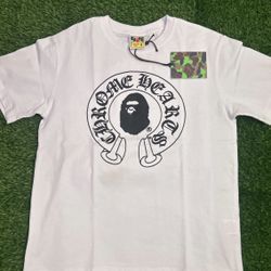 bape x Chrome Hearts shirt