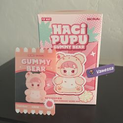 Hacipupu Peach Gummy Bear Plush Pendant