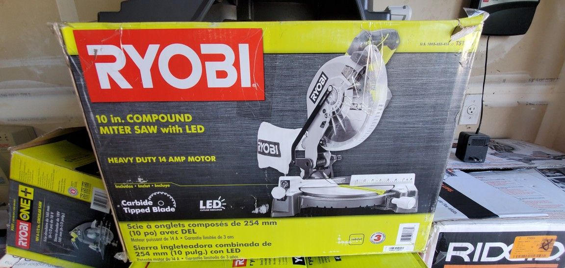 Ryobi 10in Miter Saw
