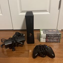 Xbox 360 S With Games