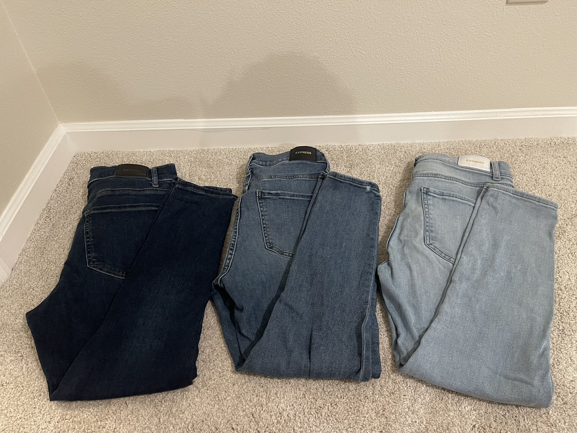 Express High Waist Skinny Jeans