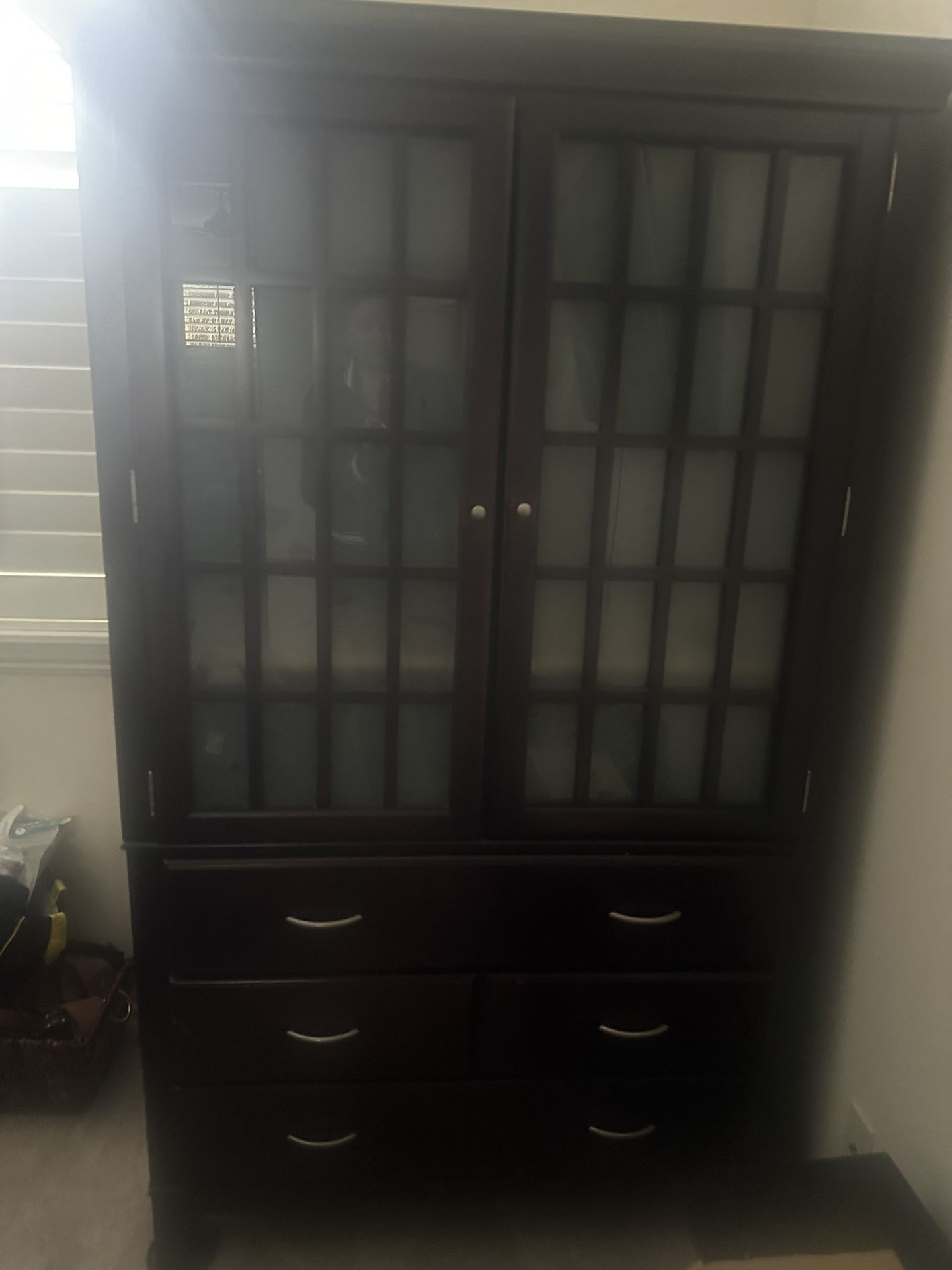 Armoire Mocha finish