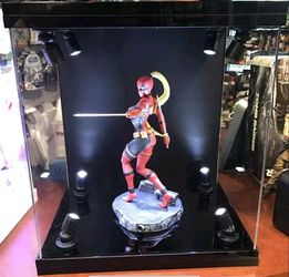 Elite Figure Case LED Figuarts hot toys marvel transformers gijoe dragon ball lego pokemon z legends classified mmpr powe rangers statue  goku