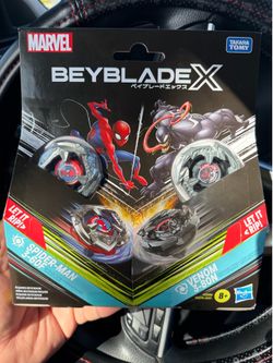 Beyblade x Spider-Man vs Venom *new*