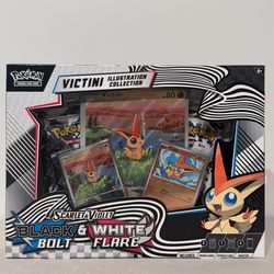 Pokémon trading cards Victini illustration collection