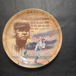 Babe Ruth Plate