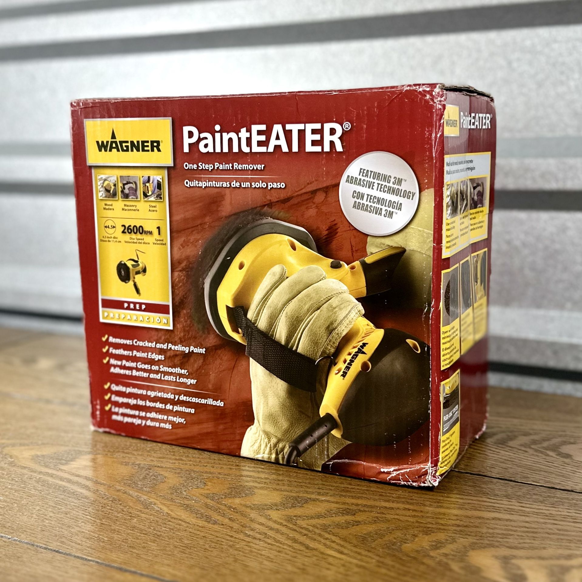 Wagner Disc Sander 41/2 in. Paint Eater 3.2Amp SpunFiber Open