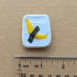 Hand Made Beaded Magnet