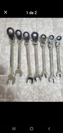 New Flexible Ratcheting Combination Wrenches $35 Fiem Price
