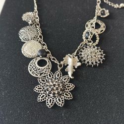 Chicos Vintage Silver Accents 