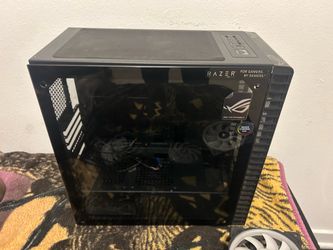 Pc case with fans