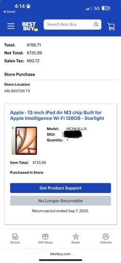 iPad Air 13inch