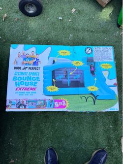 Dude Perfect 9' x 12' Ultimate Sports Inflatable Bounce House