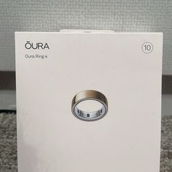 OURA Ring Gen 4 in Gold - Size 10 